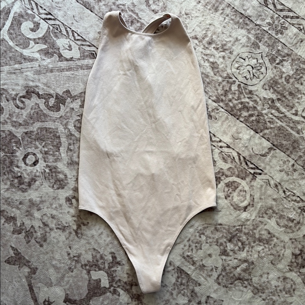 Wilfred Cream Sleeveless Bodysuit